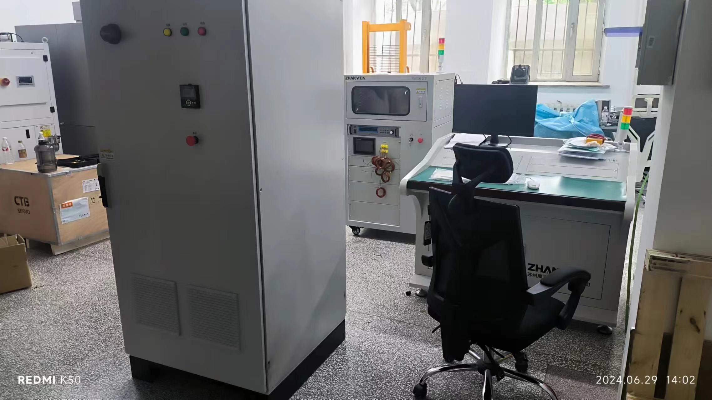 哈爾濱工業(yè)大學調試現場